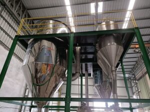 spray dryer for vegetables juice