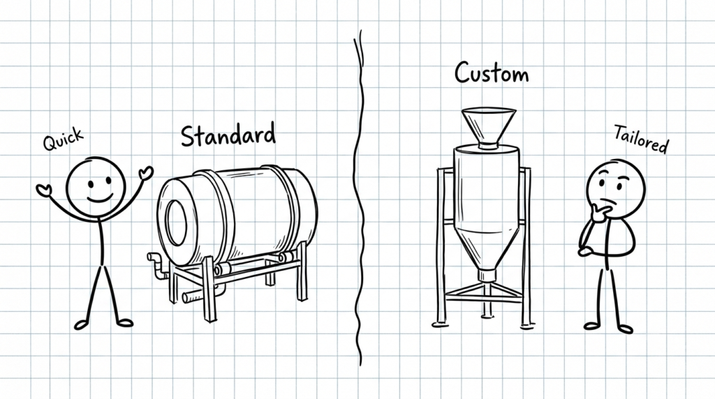 Standard dryer or Custom dryer 1